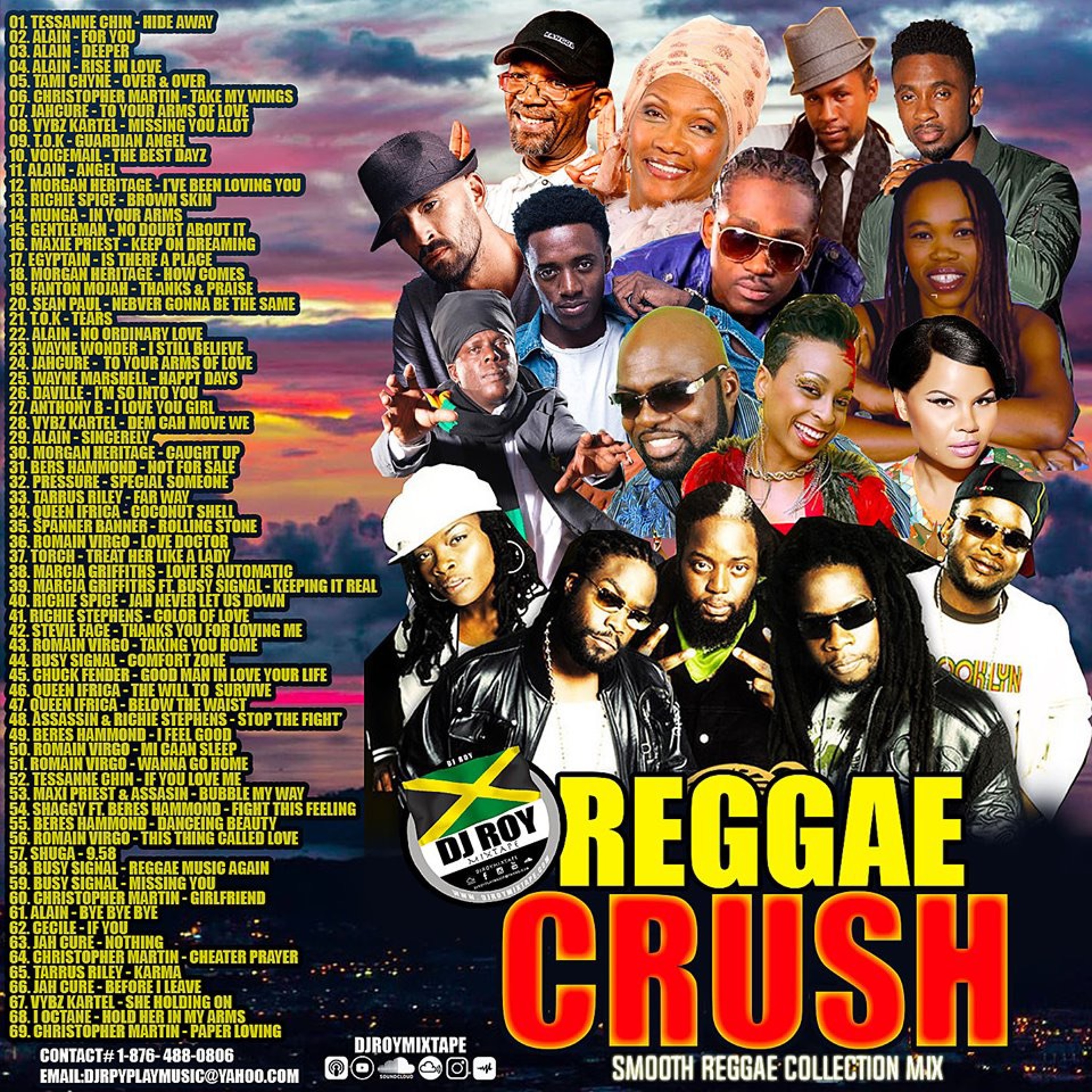 DJ ROY PRESENTS REGGAE CRUSH SMOOTH REGGAE MIX [RETRO] episode artwork
