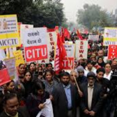 Link video bharat bandh trade unions strike protest