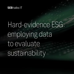 SEB Talks IT | Hard-evidence ESG: employing data to evaluate sustainability