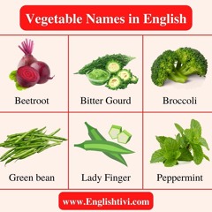 Vegetable Name: List of a Vegetable Names in English