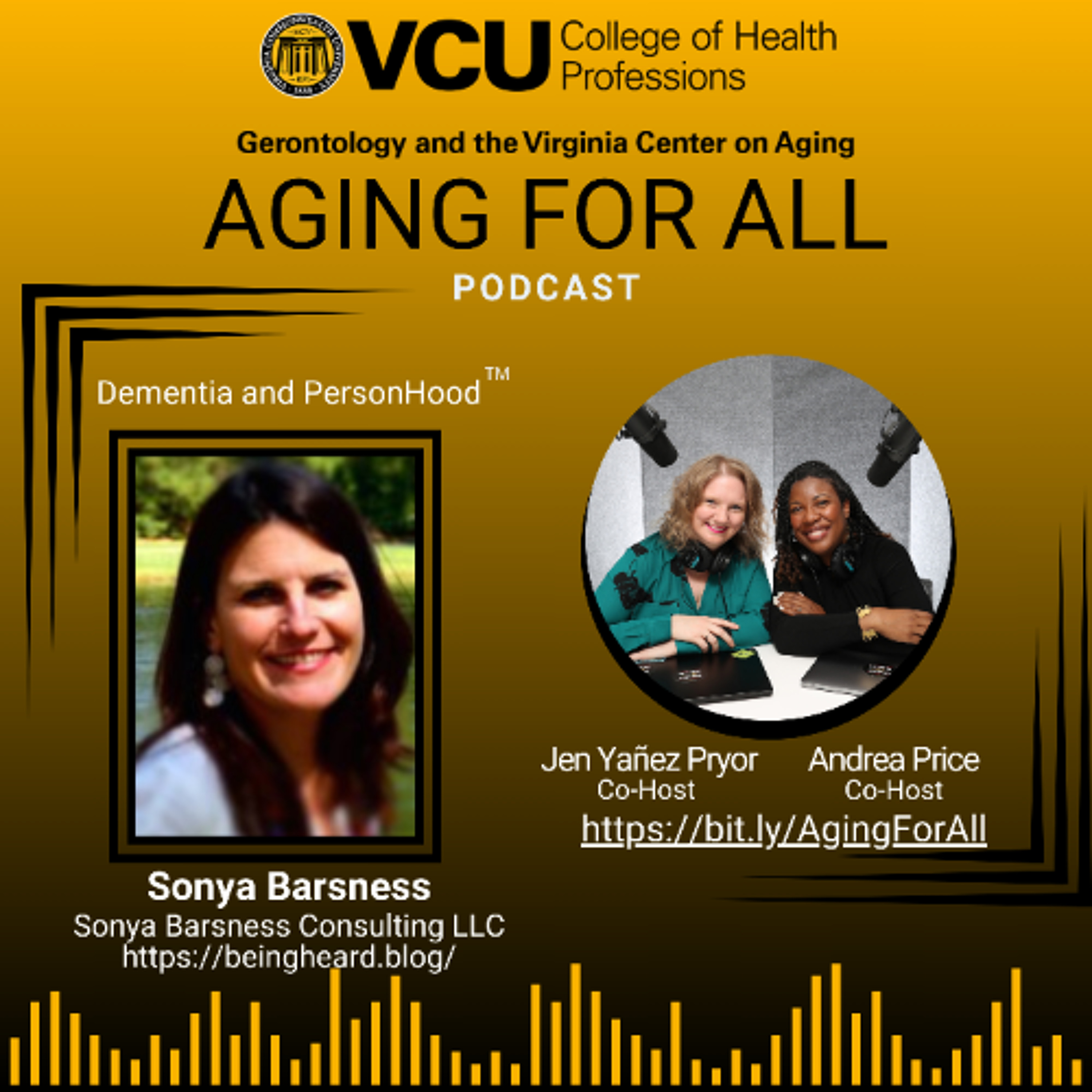Aging for All with Sonya Barsness episode artwork