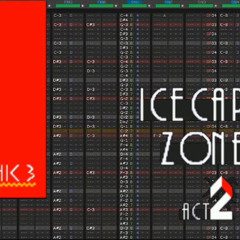 Sonic 3 & Knuckles - Ice Cap Zone Act 2 (Custom) - 16-bit Deflemask
