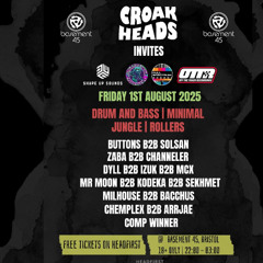 DJ Dodger | CroakHeads | 1st Aug Comp Entry