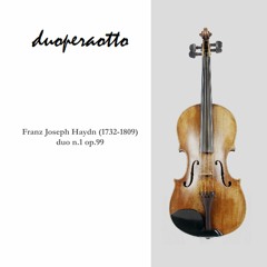 Franz Joseph Haydn duo n.1 op.99 2/2 allegretto scherzando