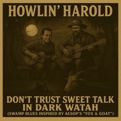 Howlin' Harold - Don’t Trust Sweet Talk in Dark Watah (Swamp Blues inspired by Aesop’s “Fox & Goat”)