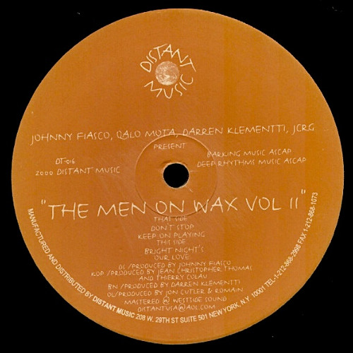 Johnny Fiasco - Don't Stop [2000]