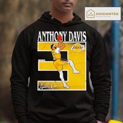 Anthony Davis Los Angeles Lakers Number 3 Basketball Signature Shirt