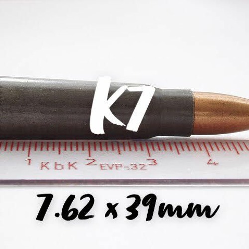 K7  - 7.62 x 39mm