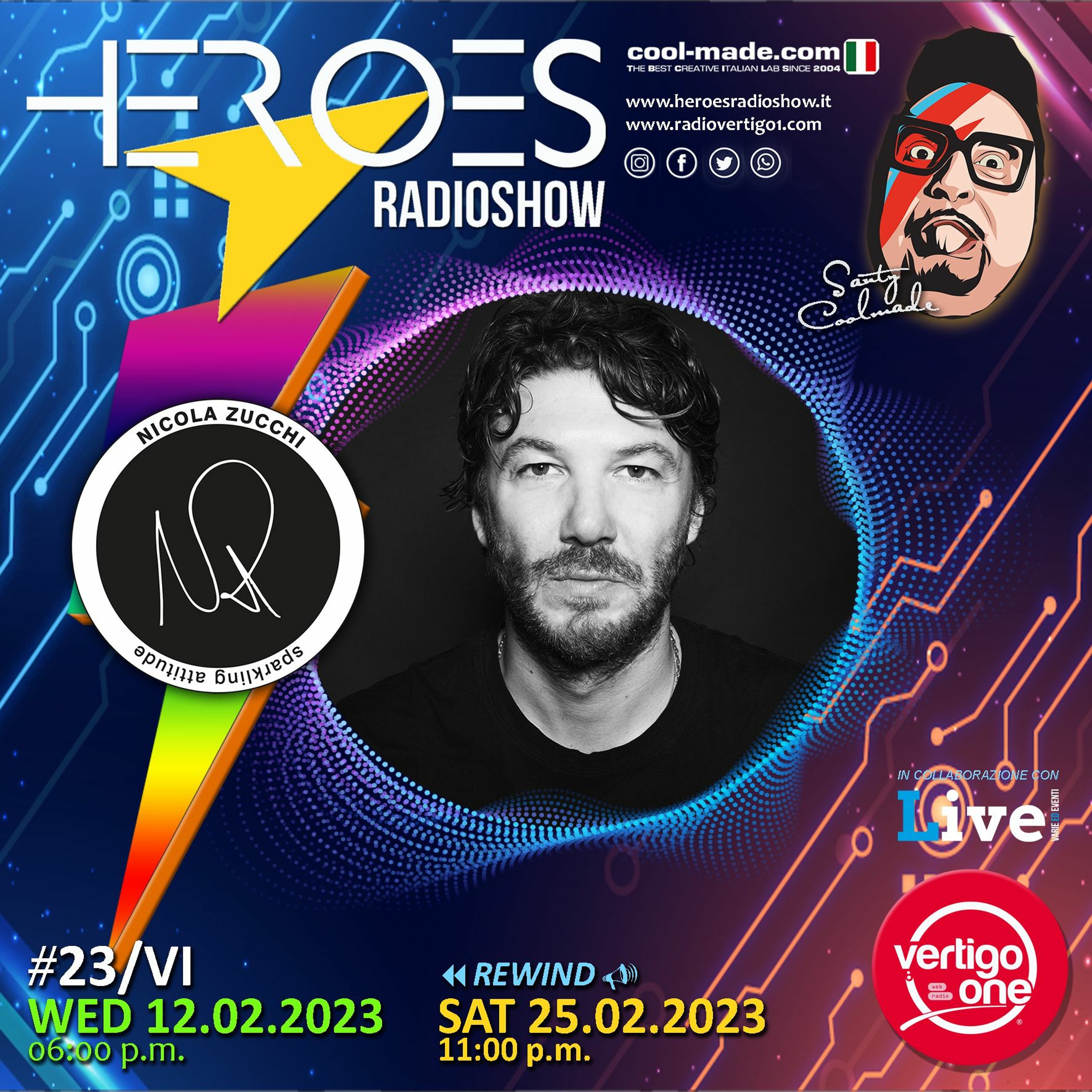 #23/2022-23> HEROES RadioShow - Special Guest NICOLAZUCCHI episode artwork
