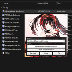 i found some random keygen music and thought it sounded pretty
