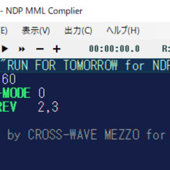 RUN FOR TOMORROW for NDP MSX-PSG Version [MSX][PSG][NDP]