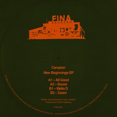 Campion - New Beginnings EP (FINA032)