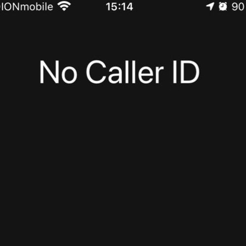 No Caller ID