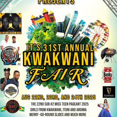 SLINGERZ FAMILY, DJ MILLER 9 & SEL MATIC LIVE AT KWAKWANI FAIR WASH DOWN, 24TH AUG 2025