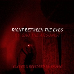 Gao the Arsonist - RIGHT BETWEEN THE EYES [Gao] [Slxwed x Reverbed by Enovis]