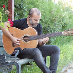 Cenk Erdogan plays Baritone Fretless Acoustic Guitar