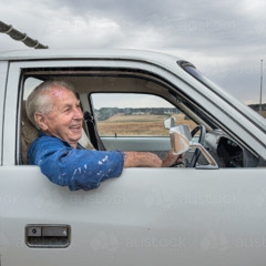 Old Man in a Ute 13th March 25