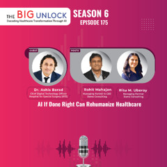 Dr. Ashis Barad, Chief Digital Technology Officer, Hospital for Special Surgery (HSS)