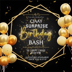 Cjaay's Surprise Birthday Bash | LIVE MIX | DjCze x DjCjaay | Alternating back and forth |
