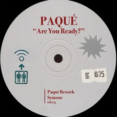 Are You Ready? (Paqué Rework) [Free Download]