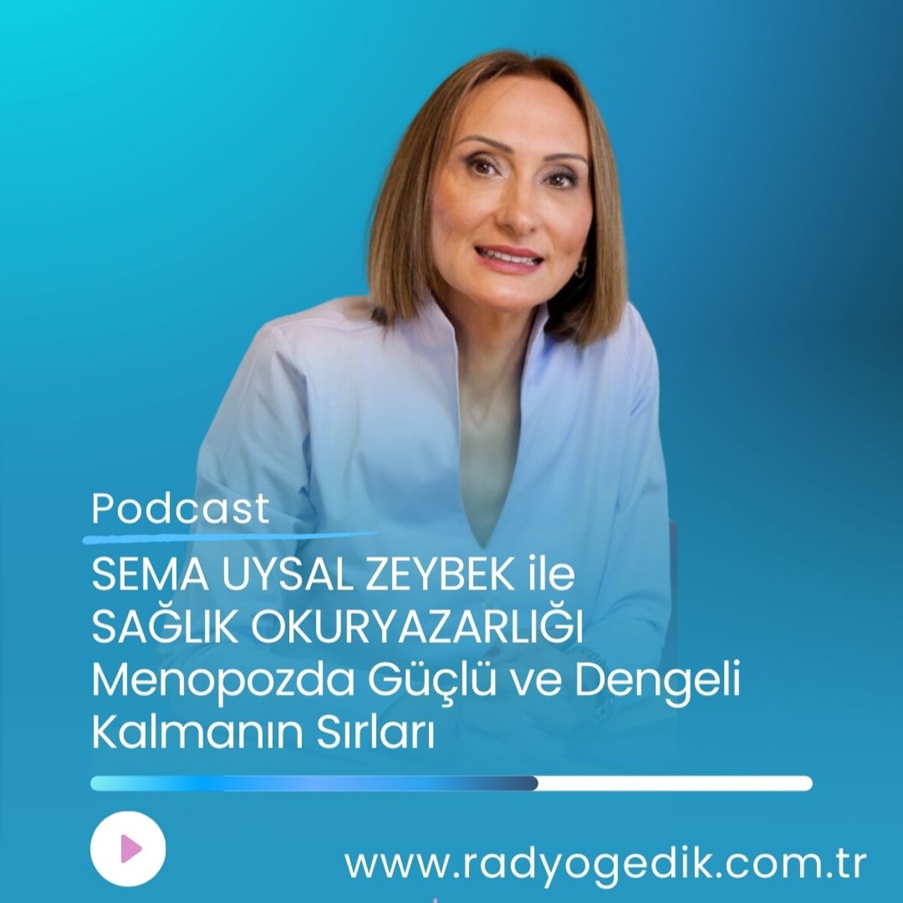 SAĞLIK OKUR YAZARLIĞI - MENOPOZ DÖNEMİNDE TAKVİYELER episode artwork