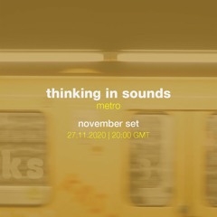 Thinking In Sounds - Metro