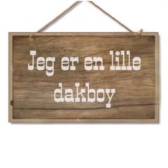jeg er en glad lille dakboy