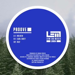 [Premiere] Proove - Earl Grey (out on Low End Music)