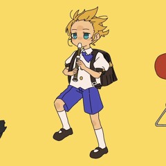 強風オールバック - Yukopi / Kagamine Len cover / by TakyuP