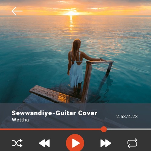Sewwandiye - Shihan Mihiranga song guitar cover by Wettha