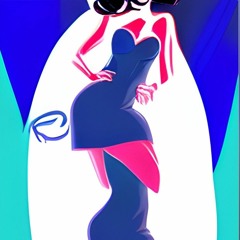 a picture of her wearing that blue dress at that one place we used to go [onemore'gain mix]