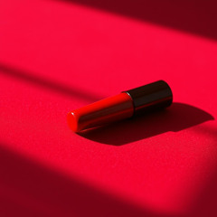 Cherry Red Lipstick