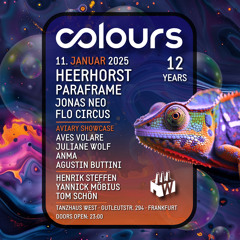 Tom Schön - 12 Years COLOURS - Tanzhaus West Frankfurt 11-01-2025