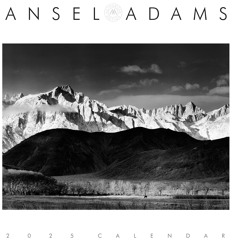 Ansel Adams 2025 Engagement Calendar: Authorized Edition: 12-Month Nature Photography Collection (