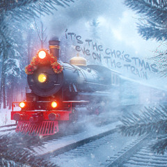 It's christmas eve on the train