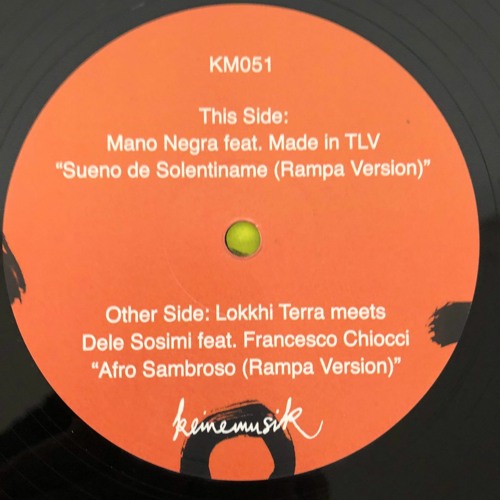 Lokkhi Terra, Dele Sosimi feat. Francesco Chiocci "AFRO SAMBROSO" (Rampa Version) 2020 Keinemusik