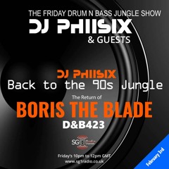 SG1 Radio Drum & Bass Jungle Sessions - Feb 3rd - Feat. DJ Boris the Blade