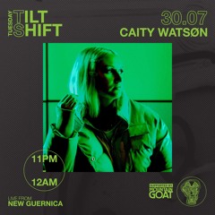 CAITY WATSØN | Hypnotic Hard Groove Techno Live | Tilt Shift Tuesday 30th July 2024