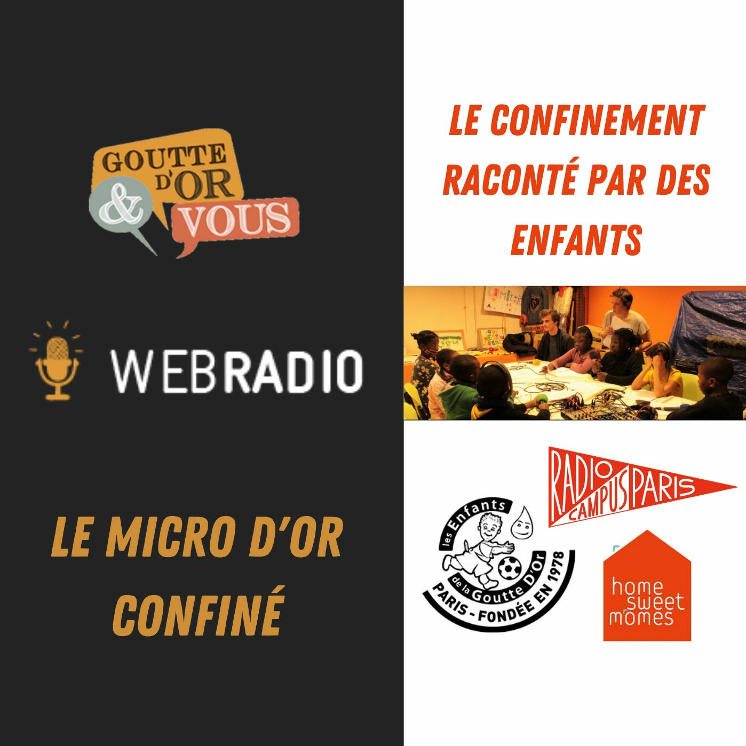 Webradio confinée : le confinement raconté par des enfants episode artwork