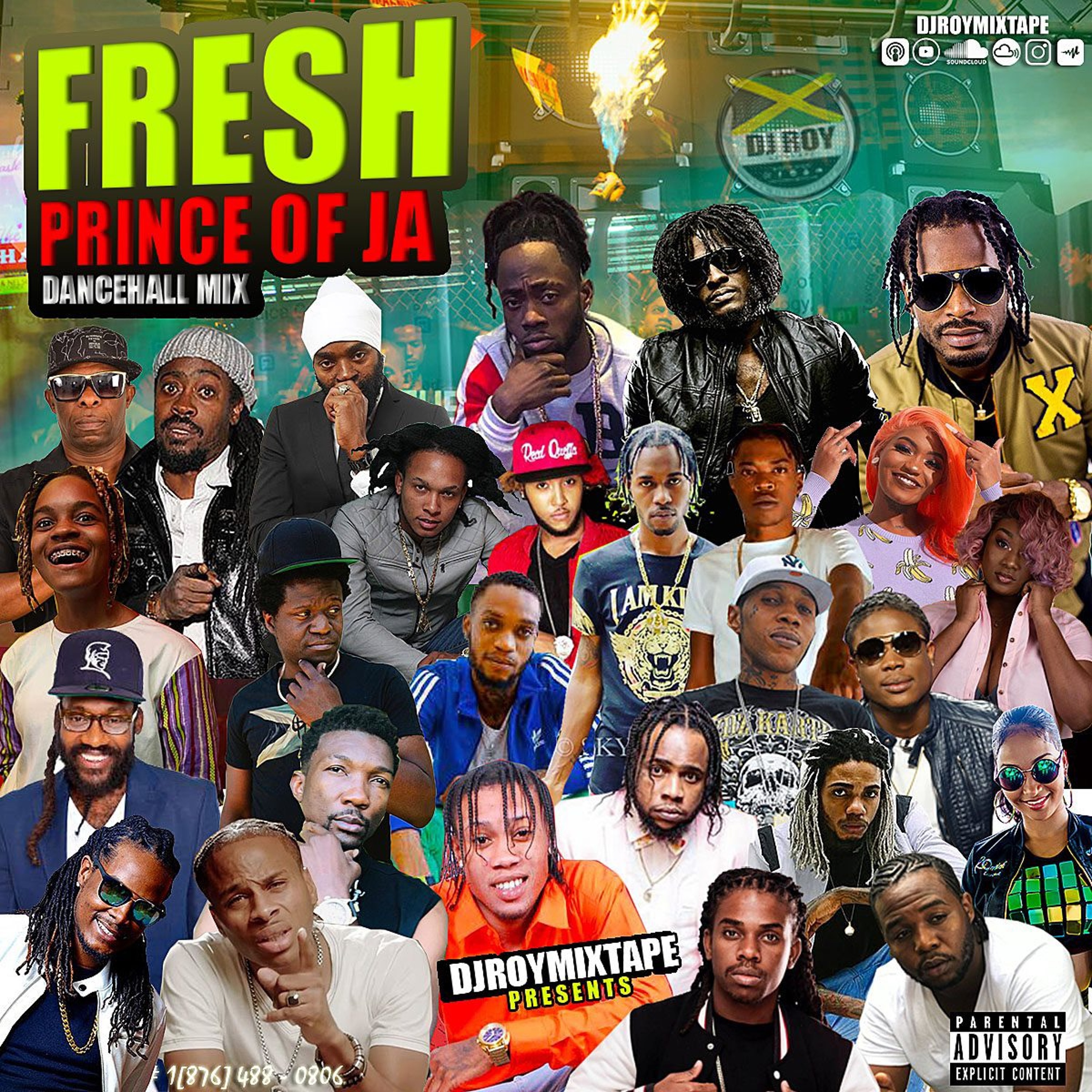 DJ ROY PRESENT FRESH PRINCE OF JA DANCEHALL MIX [AUGUST 2020]