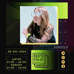 VONGOLD - DJ set BIM Global Radio (28/12/2023)