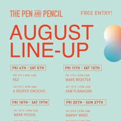 Live @ Pen&Pencil Machester 4th August '23