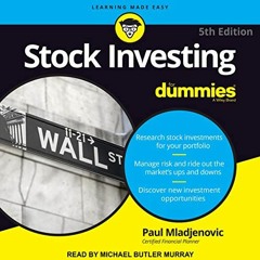 [VIEW] KINDLE 📌 Stock Investing for Dummies, 5th Edition: 5th Edition by  Paul J. Ml