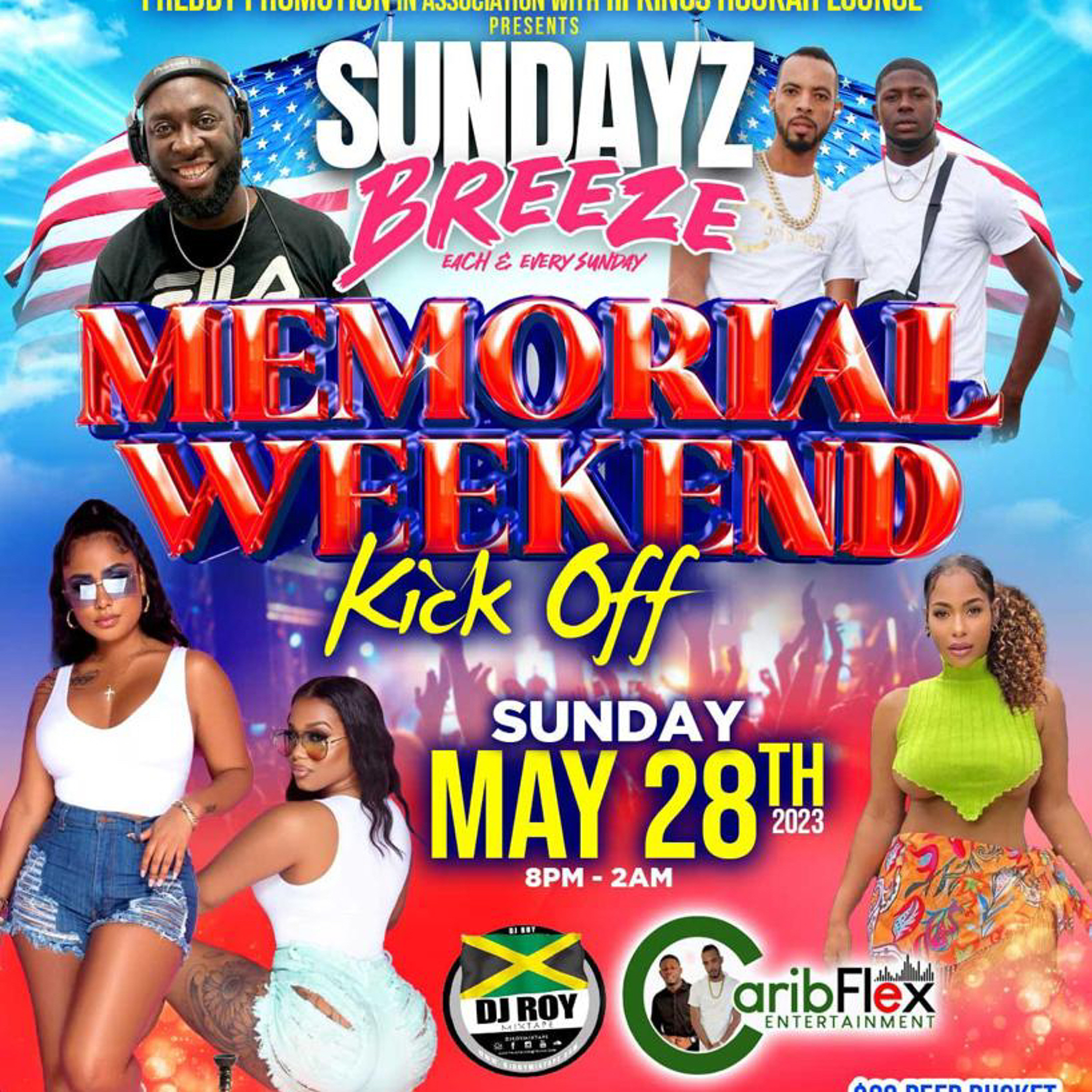 DJ ROY SUNDAYZ BREEZE MEMORIAL WEEKND 28.5.23 LIVE AUDIO