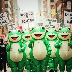 Frogs in the Street