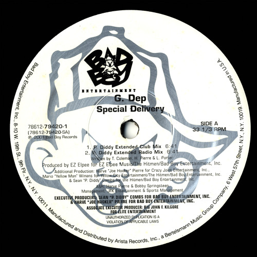 Special Delivery (P. Diddy Extended Radio Mix)