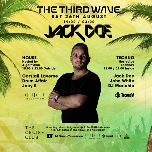 2023-08-26 Jack Doe at The Third Wave on The Cruise Club The Netherlands
