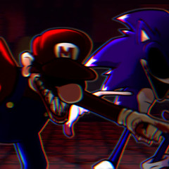Dark Retro Rivalry “FNF Mashup” - Sonic.EXE Vs Mario.EXE “You can't run x It's a Me”