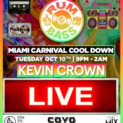 KEVIN CROWN RUM AND BASS LIVE HD