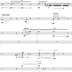 Moments from Silence (2019) for ensemble